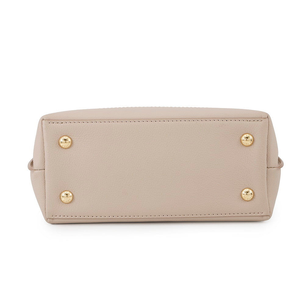 Louis Vuitton Lockme Ever GreigeM21052 Grained Size Leather Calf Mini Bag