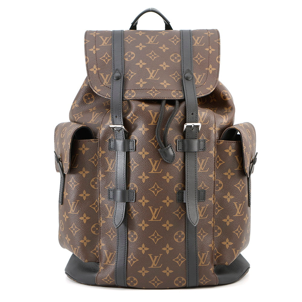 Louis Vuitton Christopher NoirM43735 Macassar Monogram Canvas Handbag 2