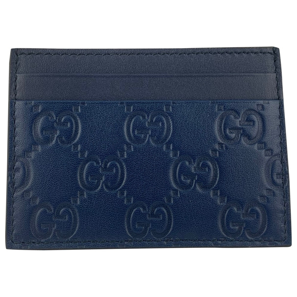 Gucci blue leather case
