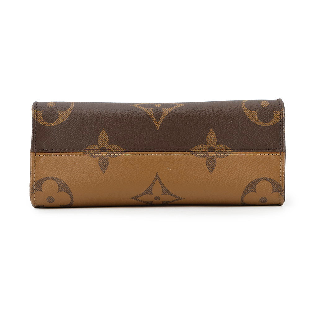 Louis Vuitton Onthego RedM46373 Reverse Giant Monogram Canvas Handbag 3