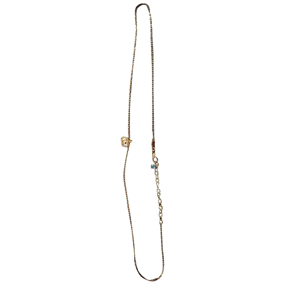 Gucci gold yellow gold necklaces