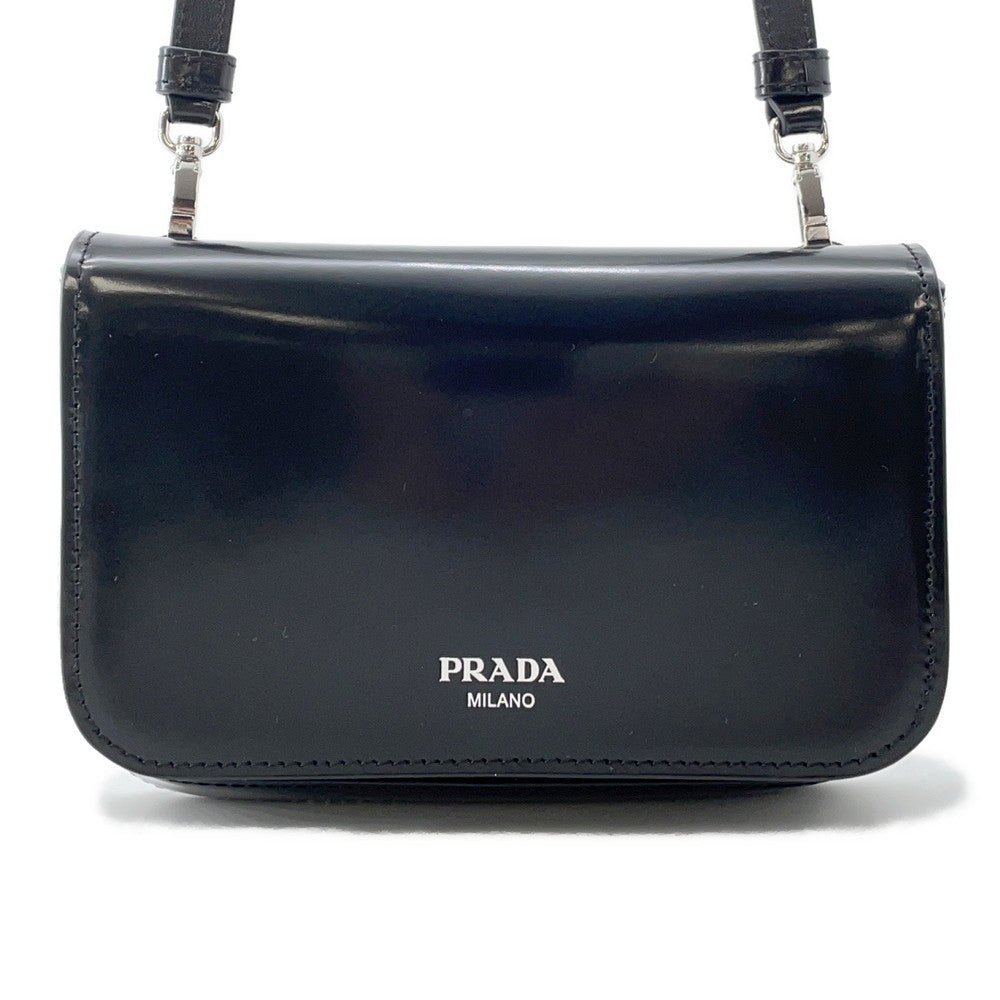 Prada Shoulder Bag Black2VD061 BlushLeather