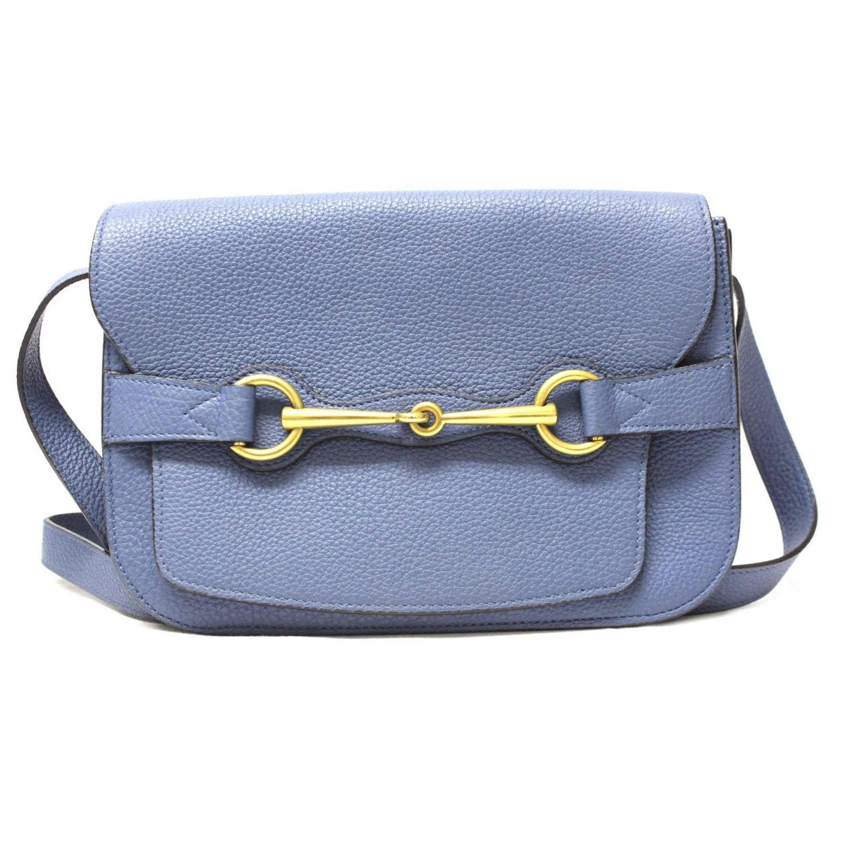 Gucci 1955 blue leather handbag