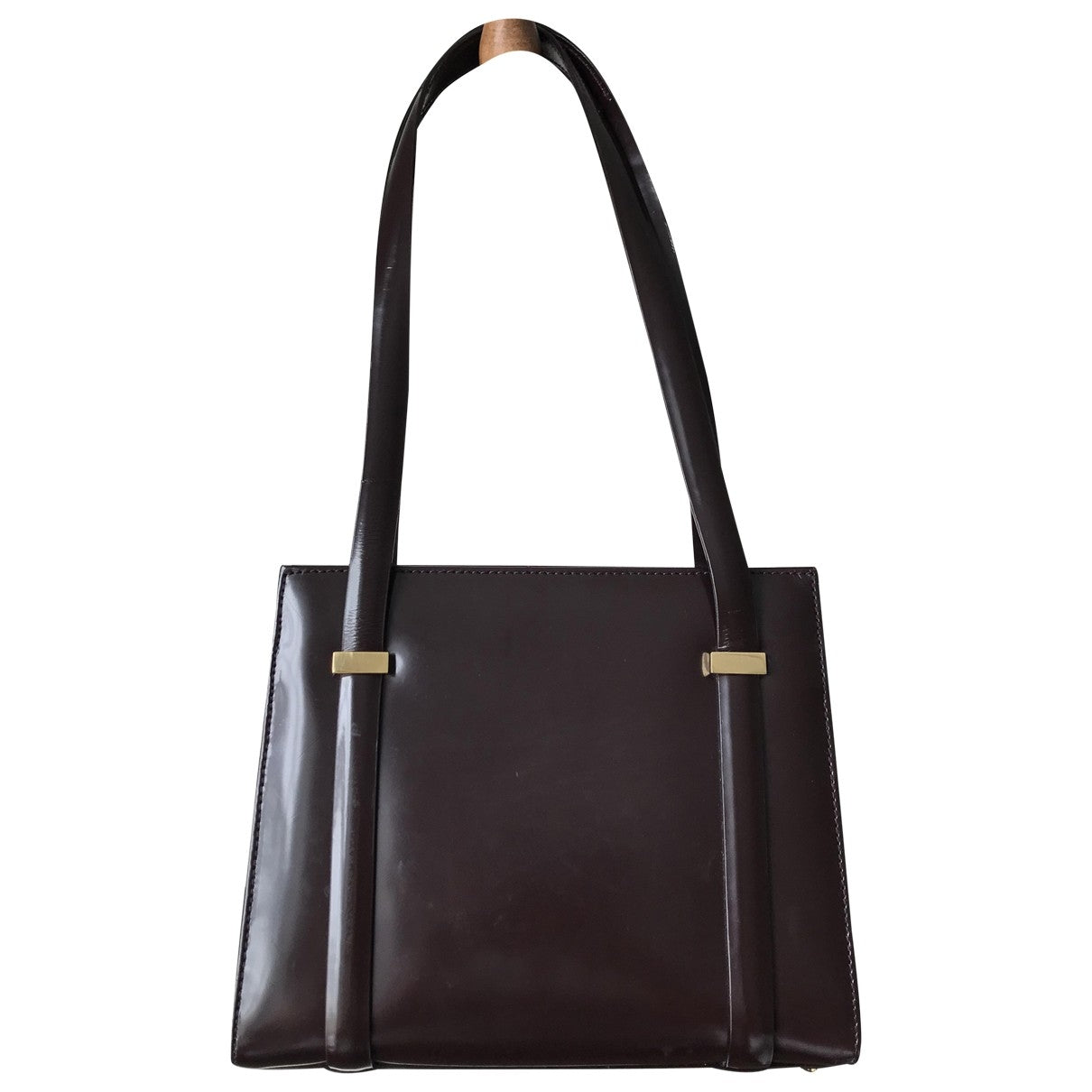 Gucci brown leather handbag