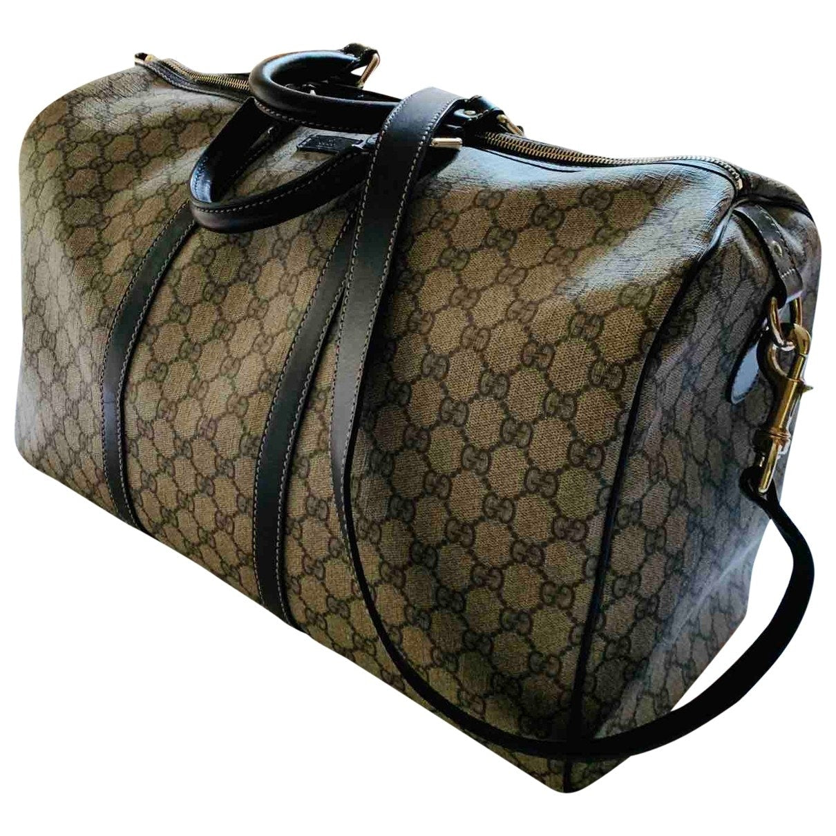 Gucci beige cloth bag