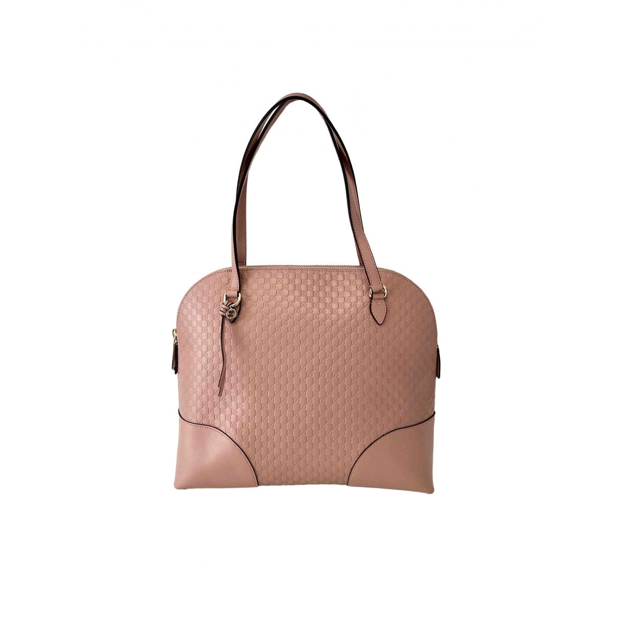 Gucci dôme pink leather handbag