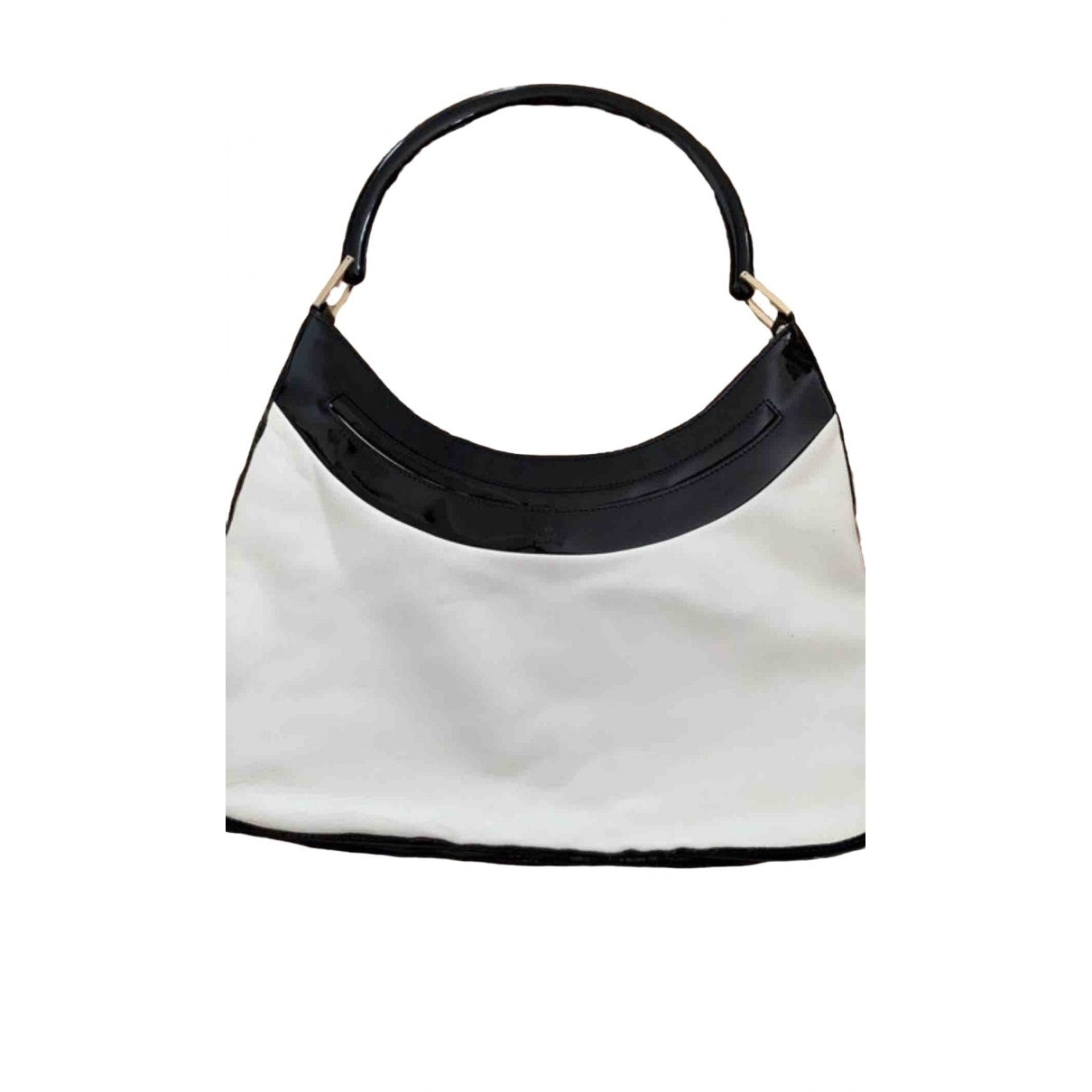 Gucci hobo white leather handbag