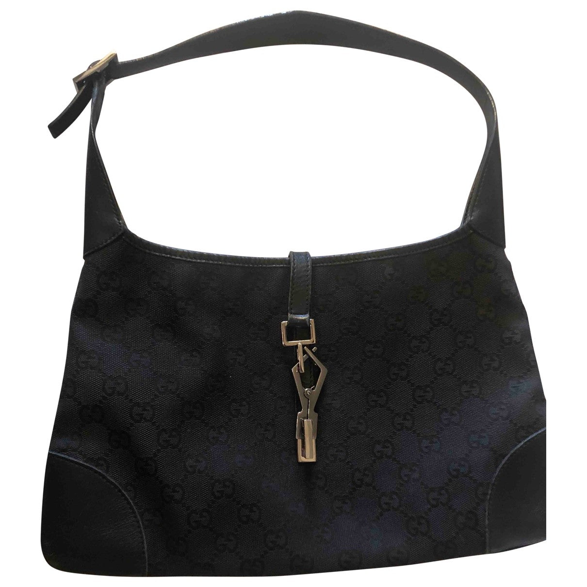 Gucci black cloth handbag