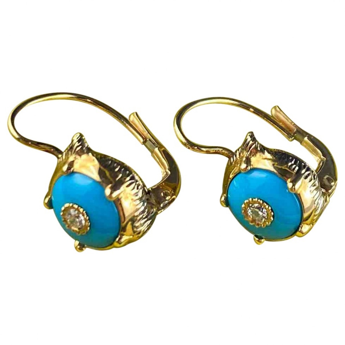 Gucci yellow yellow gold earrings