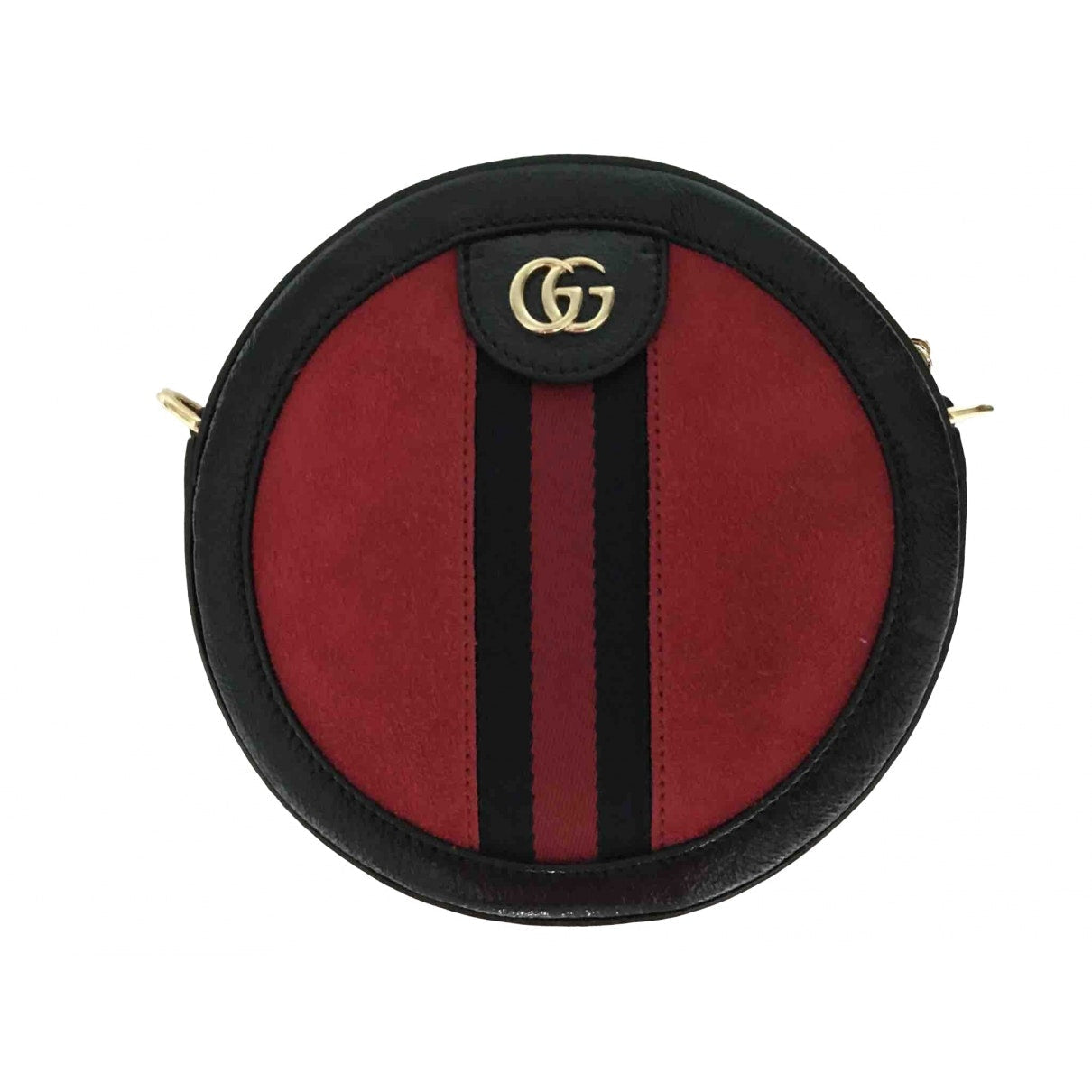 Gucci ophidia red suede handbag