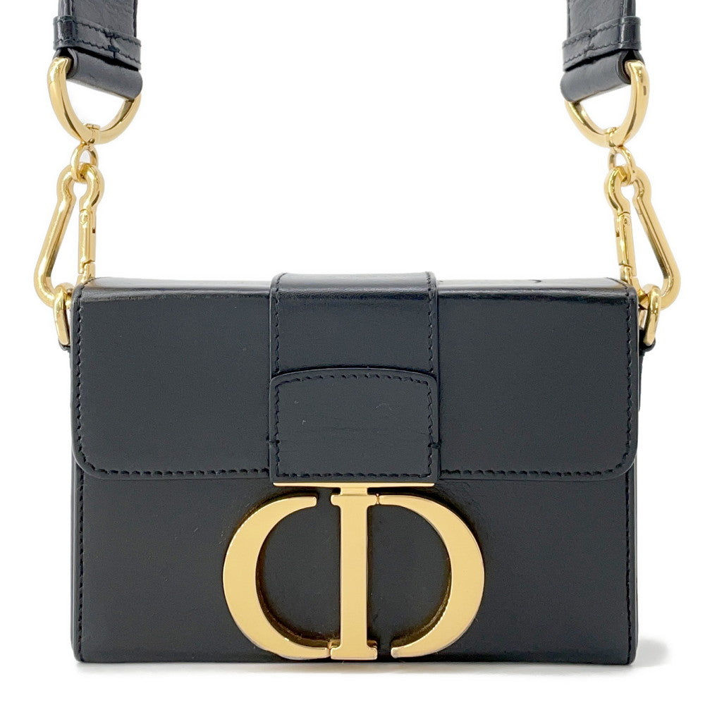 Dior Shoulder Bag 30 Montaigne Montaigne Leather Black