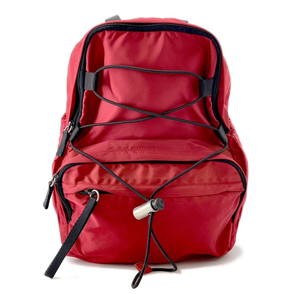 Prada Backpack RedV418 Nylon