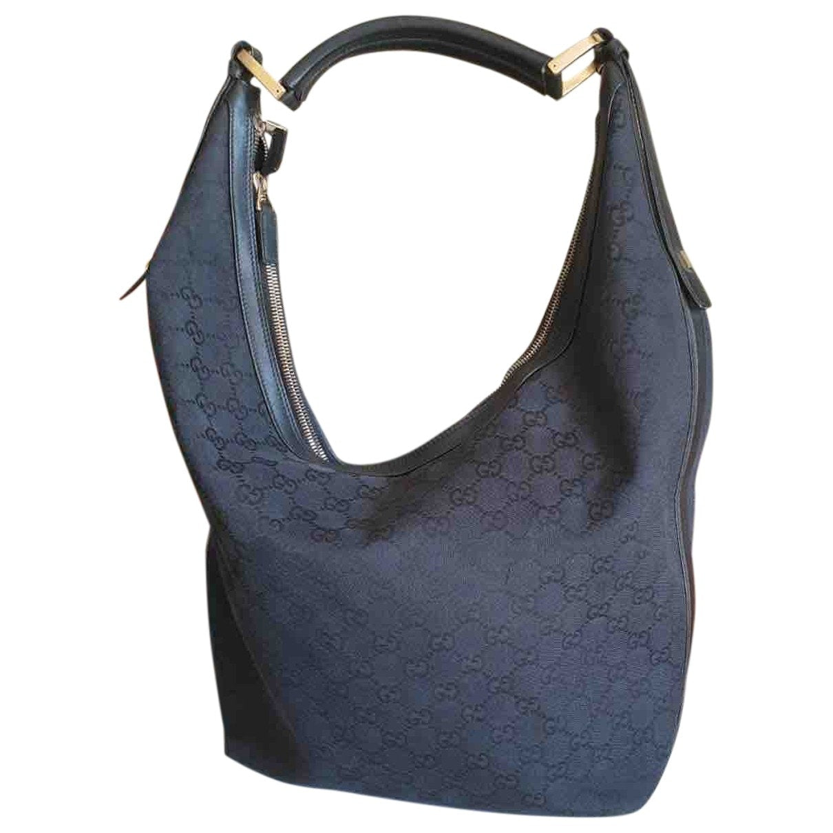 Gucci black cloth handbag
