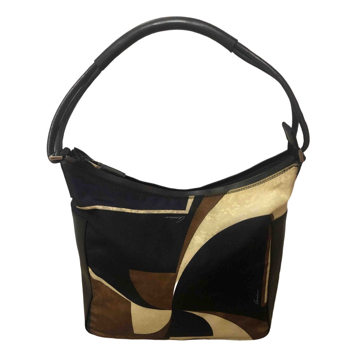 Gucci black cloth handbag