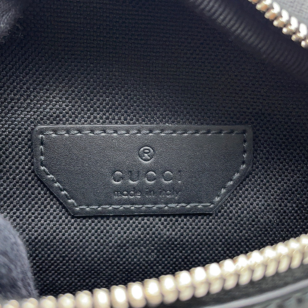 GUCCI GG Supreme Crossbody Bag Bee Black675181 GG Supreme