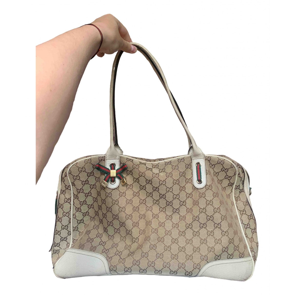 Gucci cloth handbag