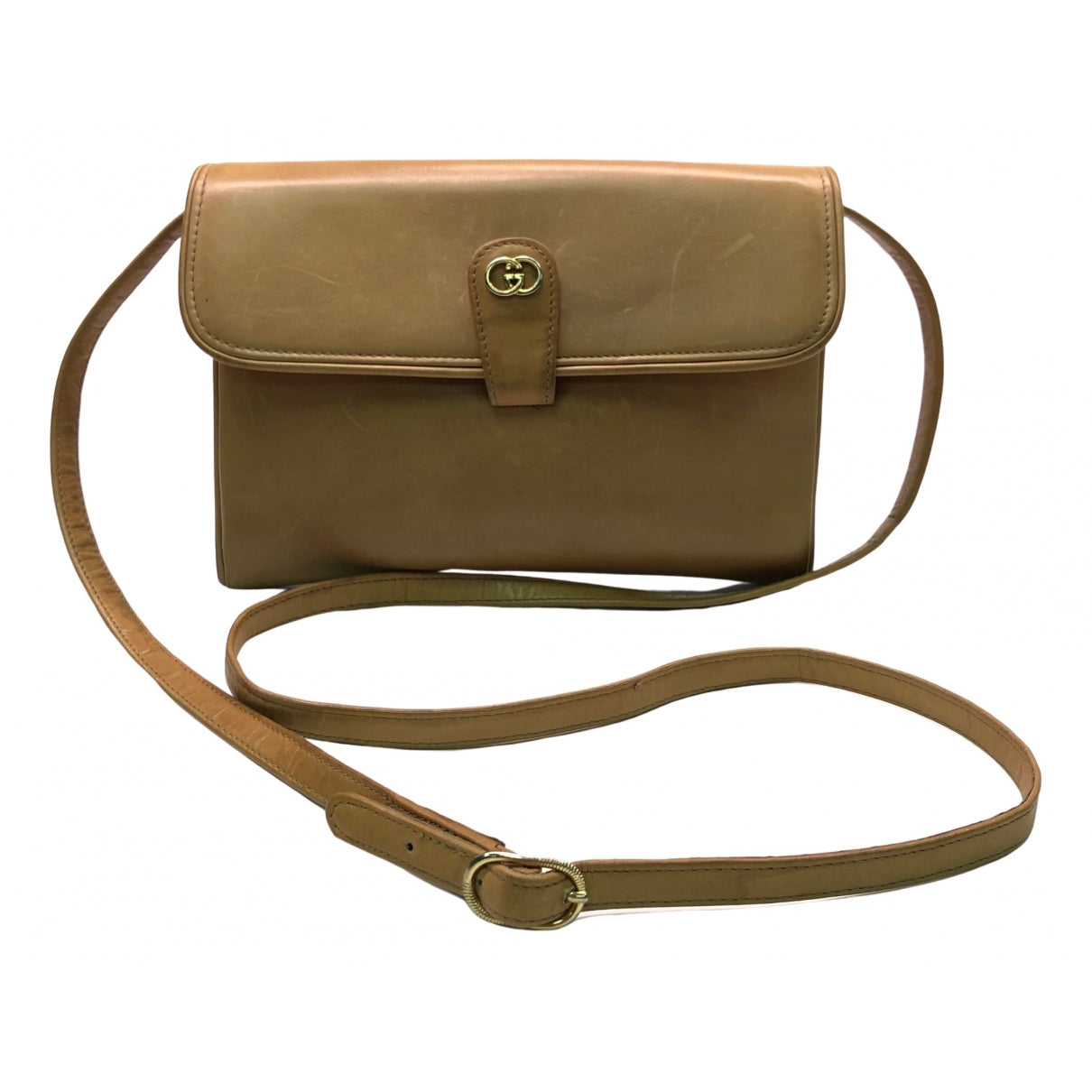 Gucci beige leather handbag