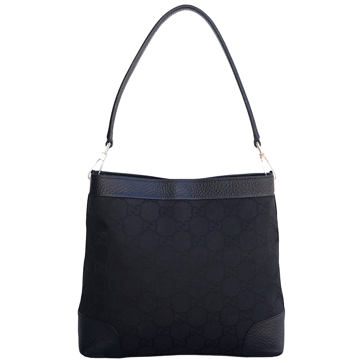 Gucci black cloth handbag
