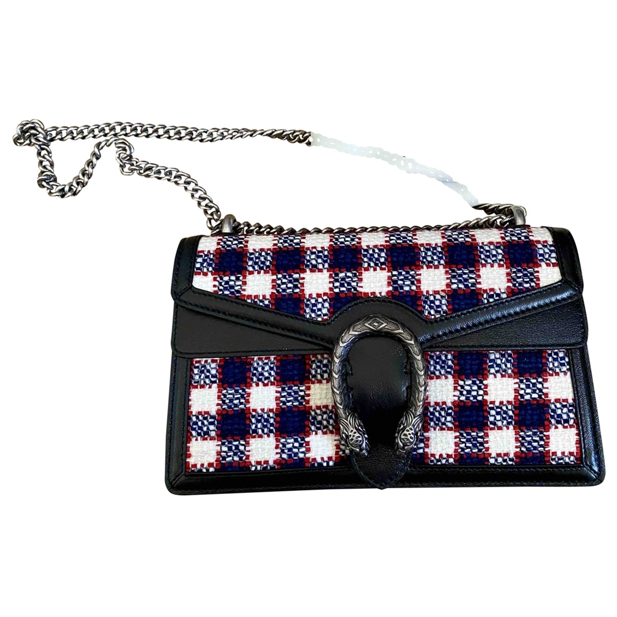 Gucci dionysus multicolour tweed handbag