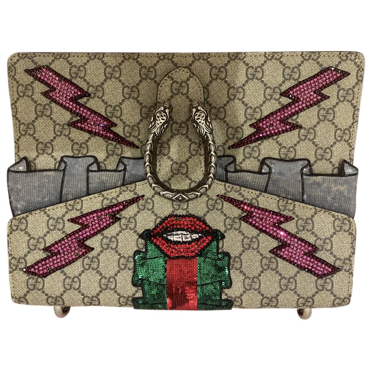 Gucci dionysus multicolour cloth handbag