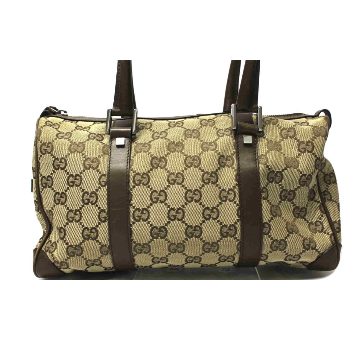 Gucci beige cloth handbag