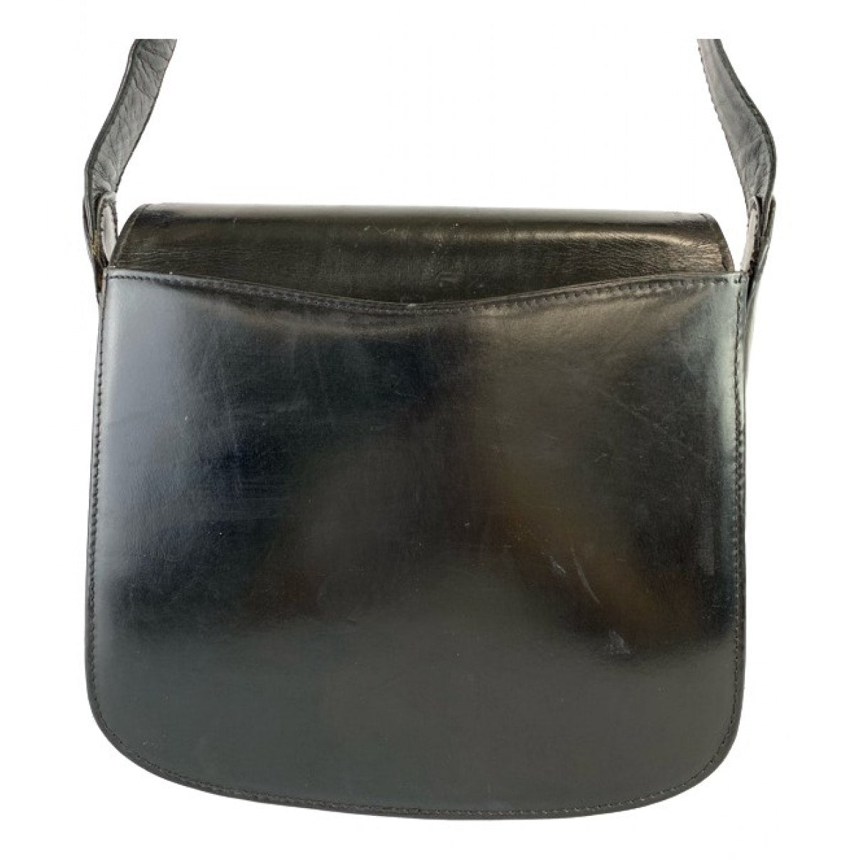Gucci black leather handbag