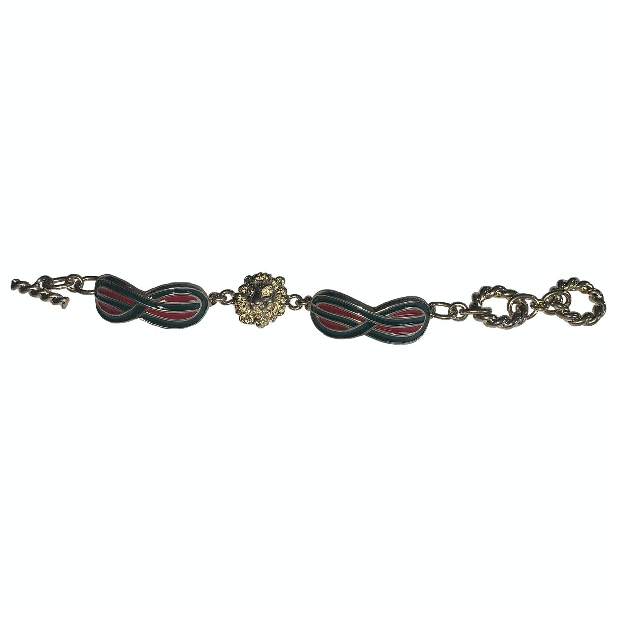 Gucci gold metal bracelets