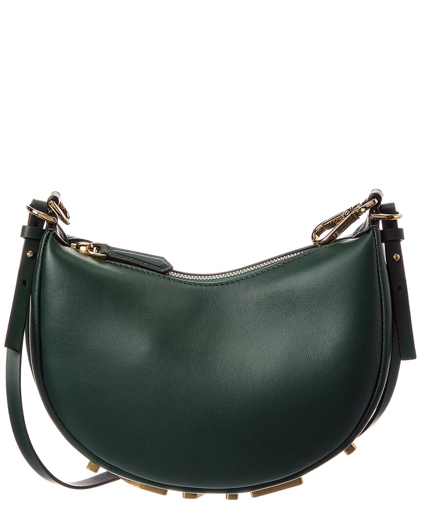 Fendi Handbag graphy Hobo Bag Leather Green Mini