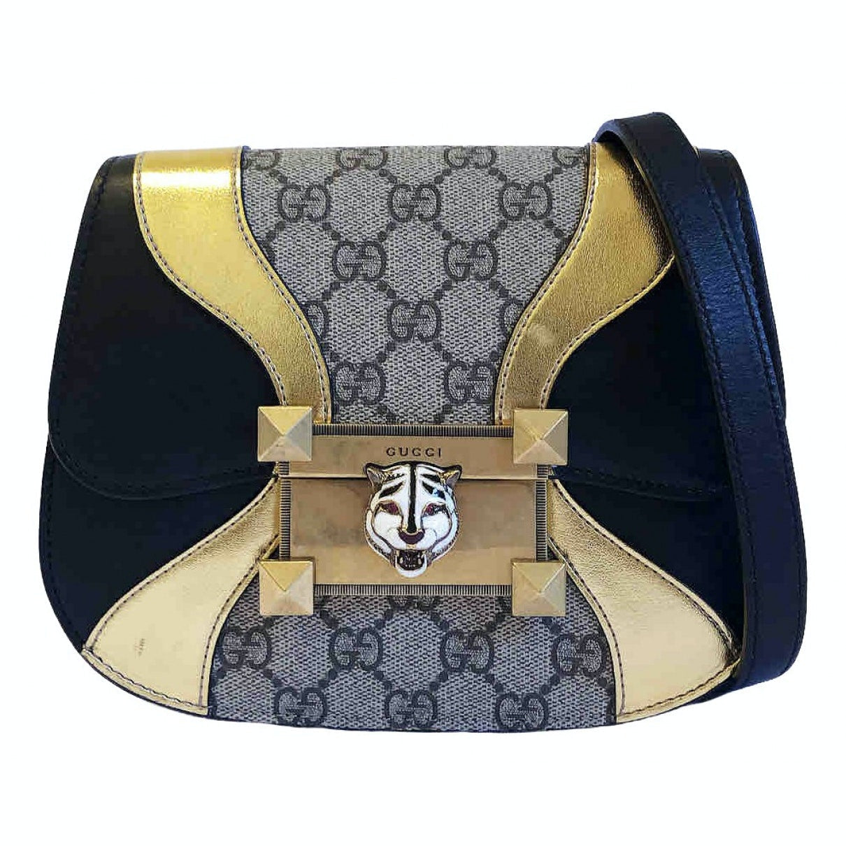 Gucci osiride beige cloth handbag