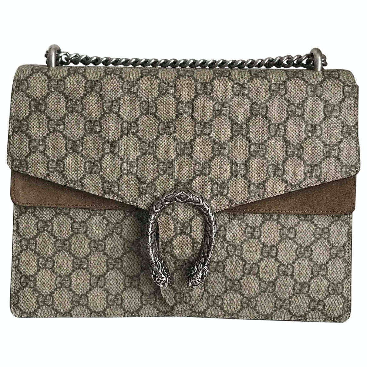 Gucci dionysus beige cloth handbag