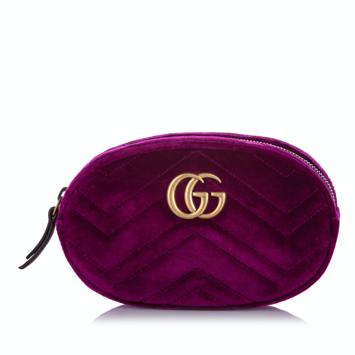 Gucci pink cloth belt bag