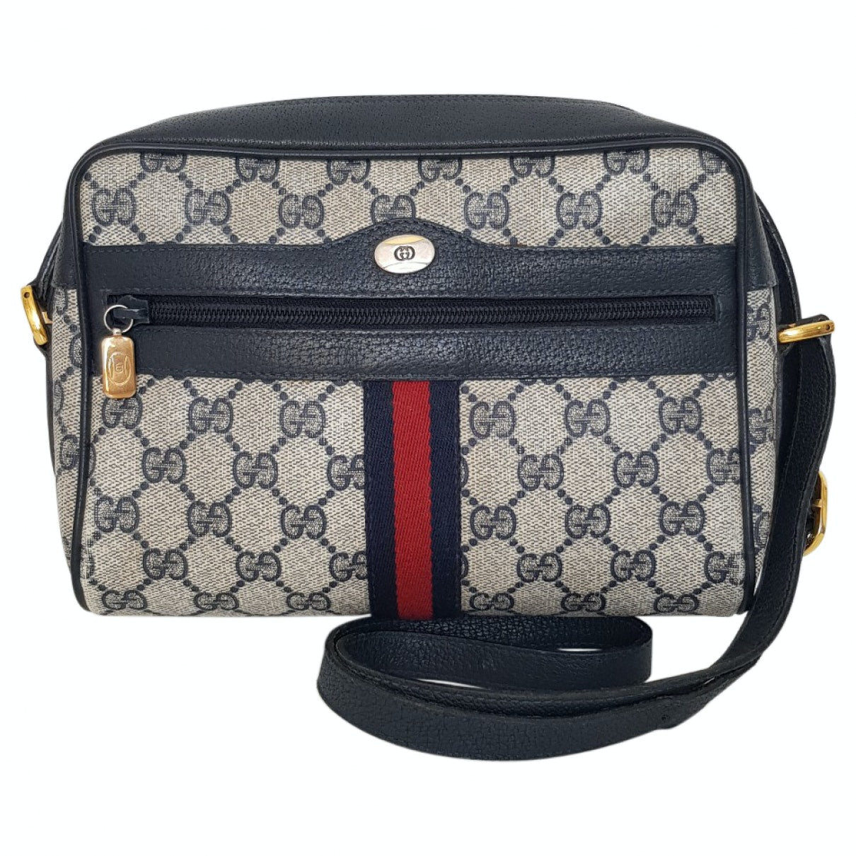 Gucci ophidia blue synthetic handbag