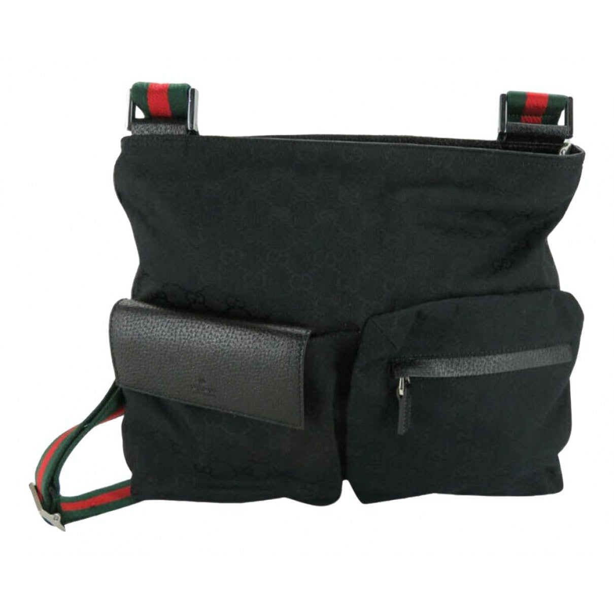 Gucci black cloth handbag
