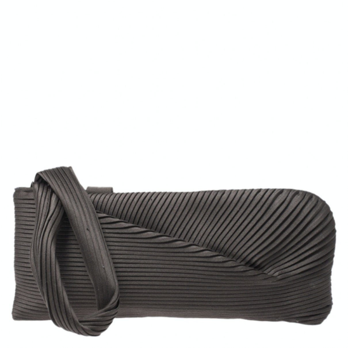 Gucci grey cloth clutch bag