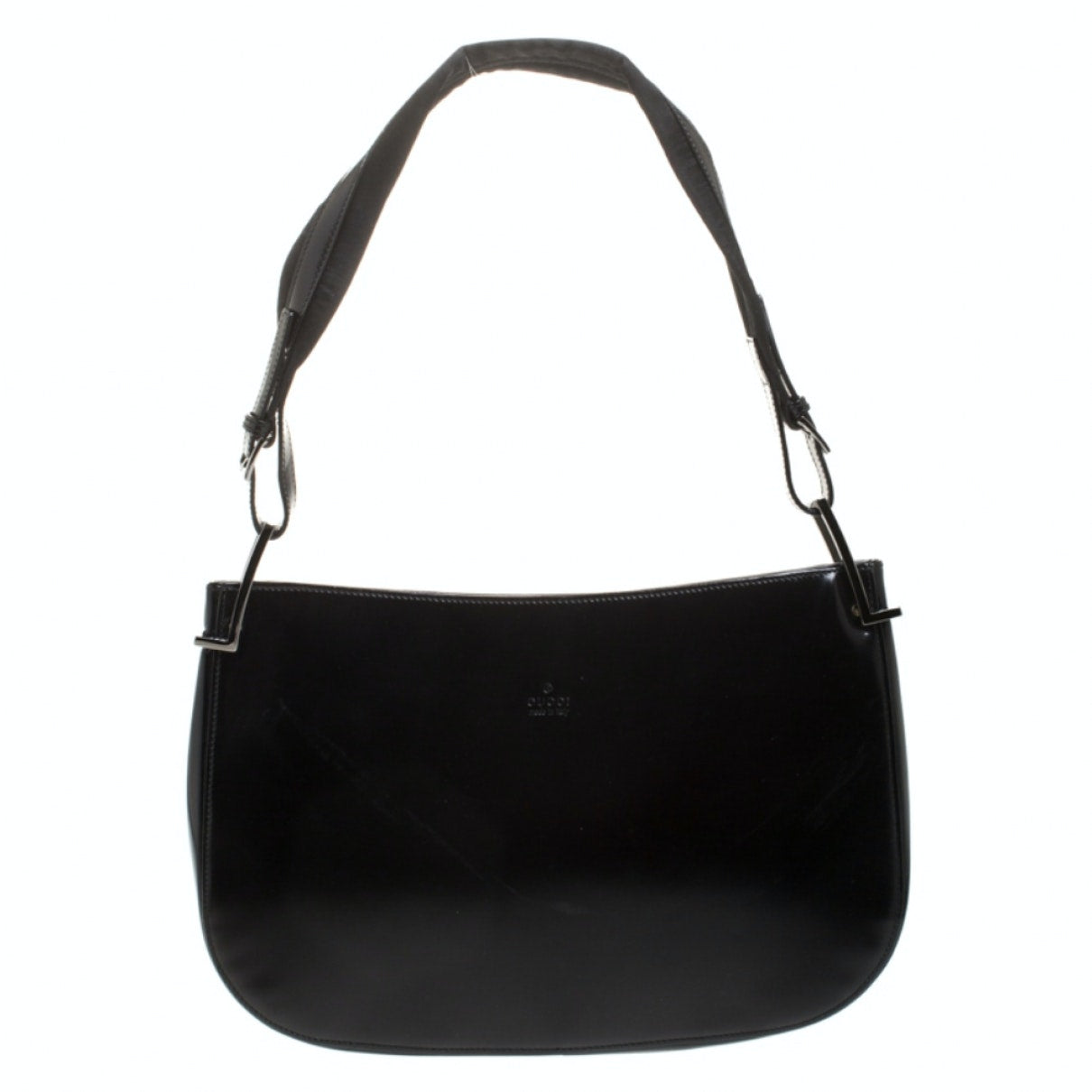 Gucci black leather handbag