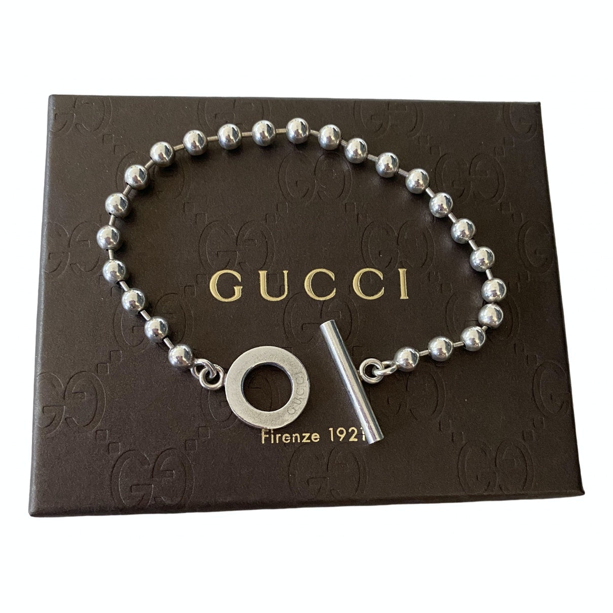 Gucci silver silver bracelets