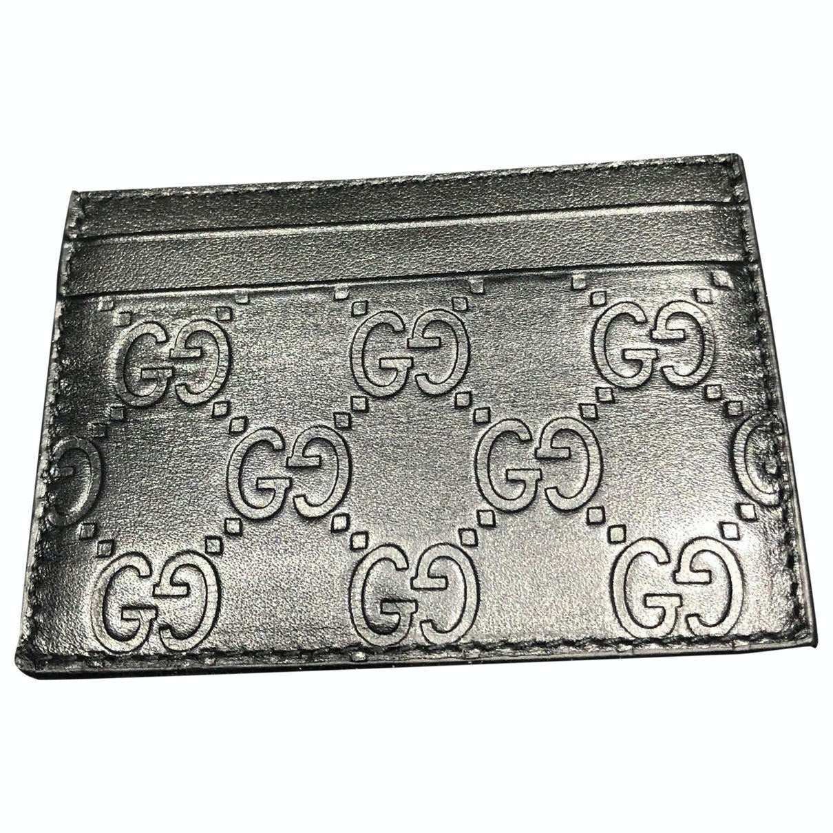 Gucci black leather case
