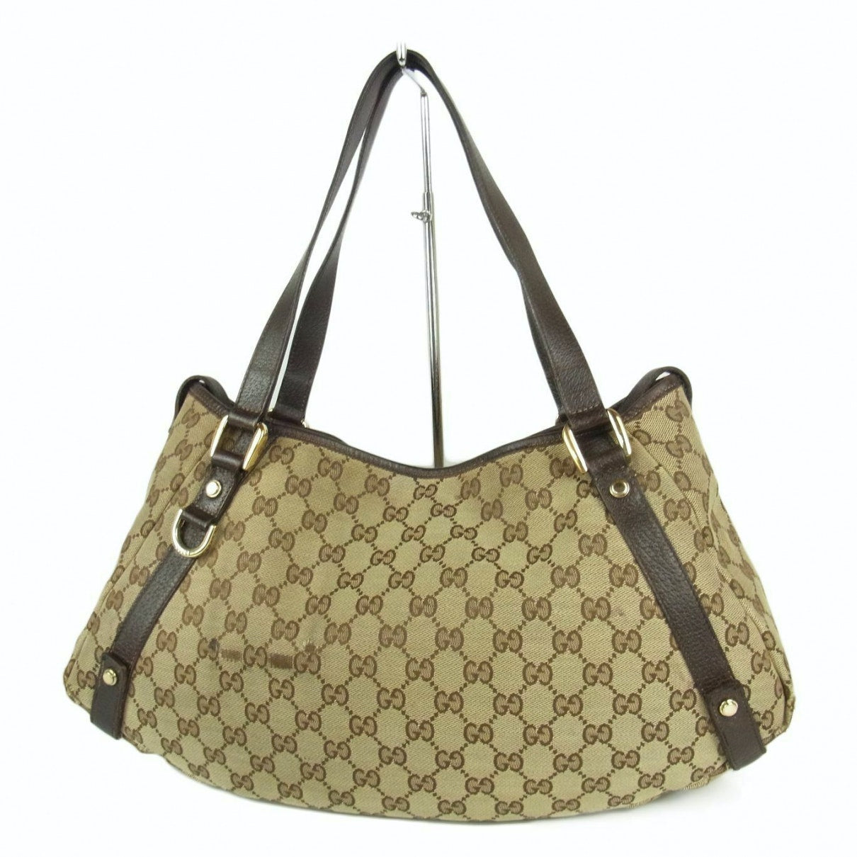 Gucci brown leather handbag