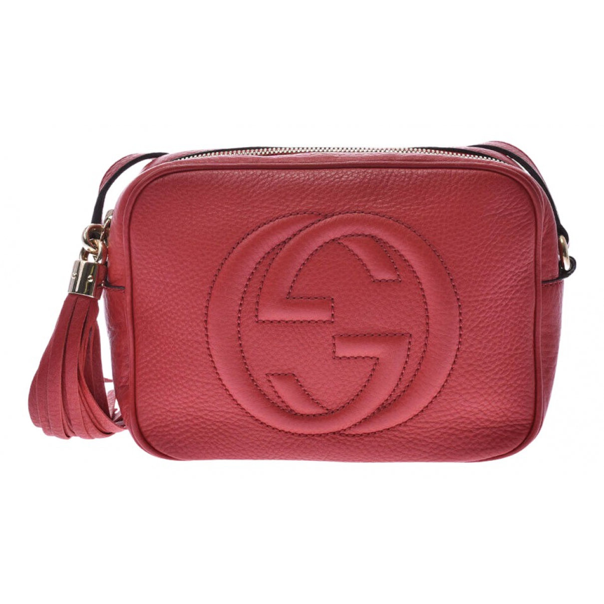 Gucci soho red leather handbag