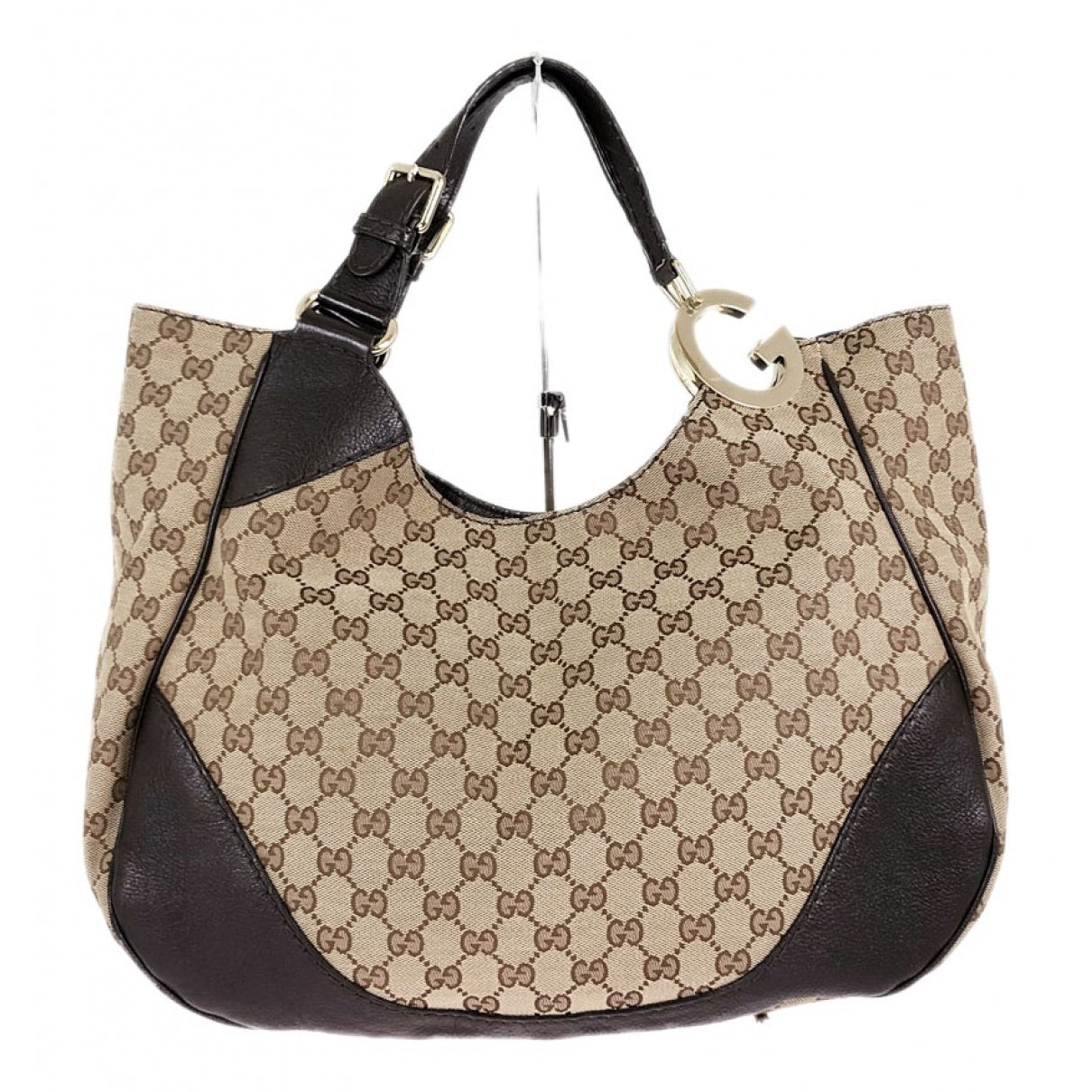 Gucci beige cloth handbag