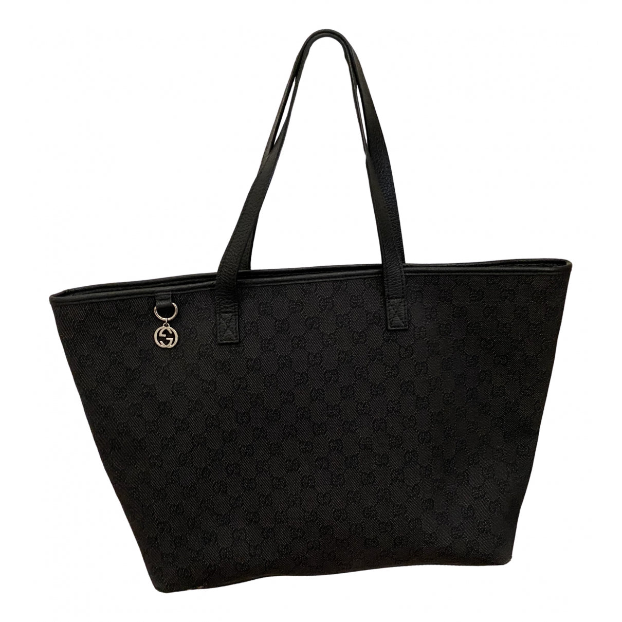 Gucci black cloth handbag