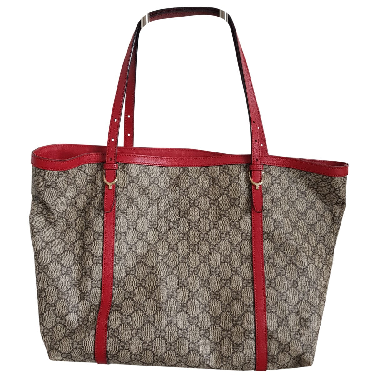 Gucci beige cloth handbag