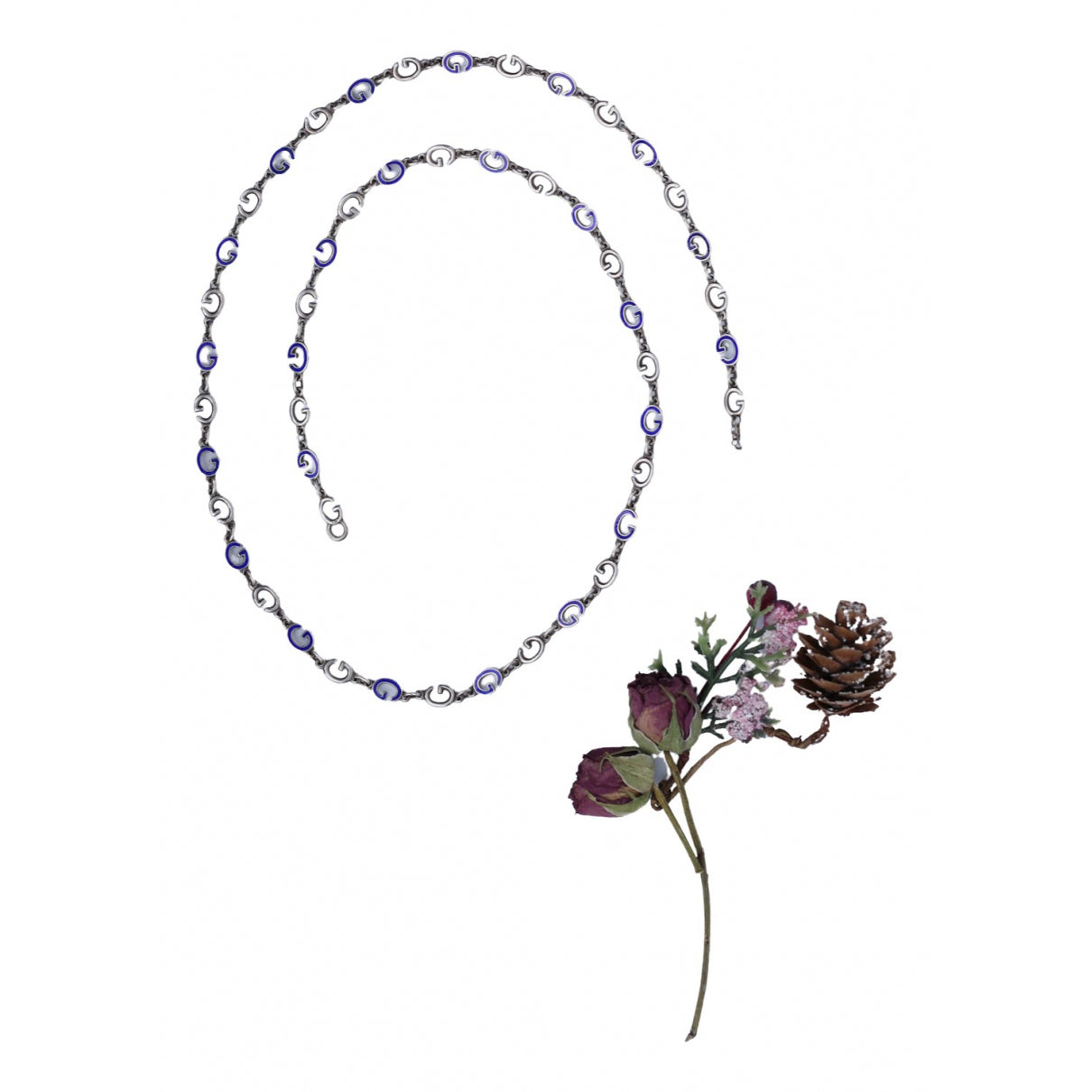 Gucci silver silver necklaces