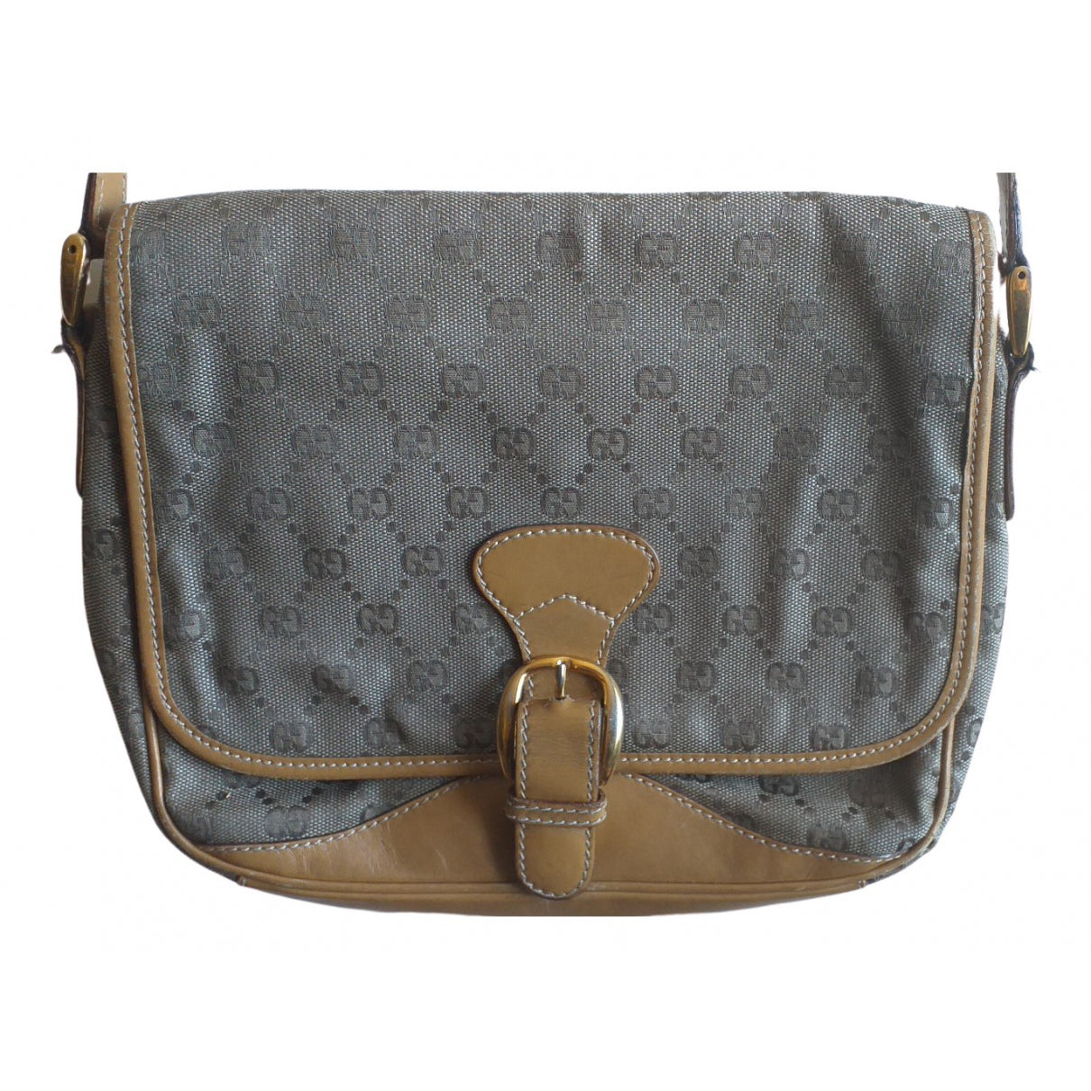 Gucci beige cloth handbag