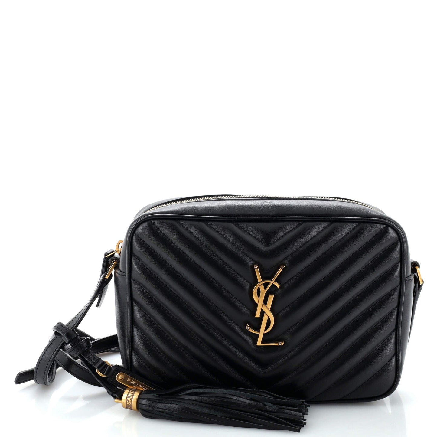 YSL Saint Laurent Luxury Trending Lou Camera Bag Chevron Leather Matelasse Small Travel Bag Leather Small 7