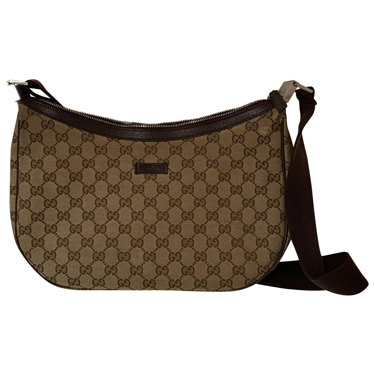 Gucci beige cloth handbag