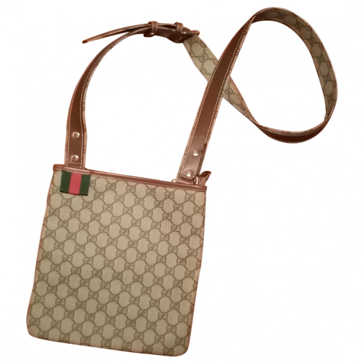 Gucci beige cloth handbag