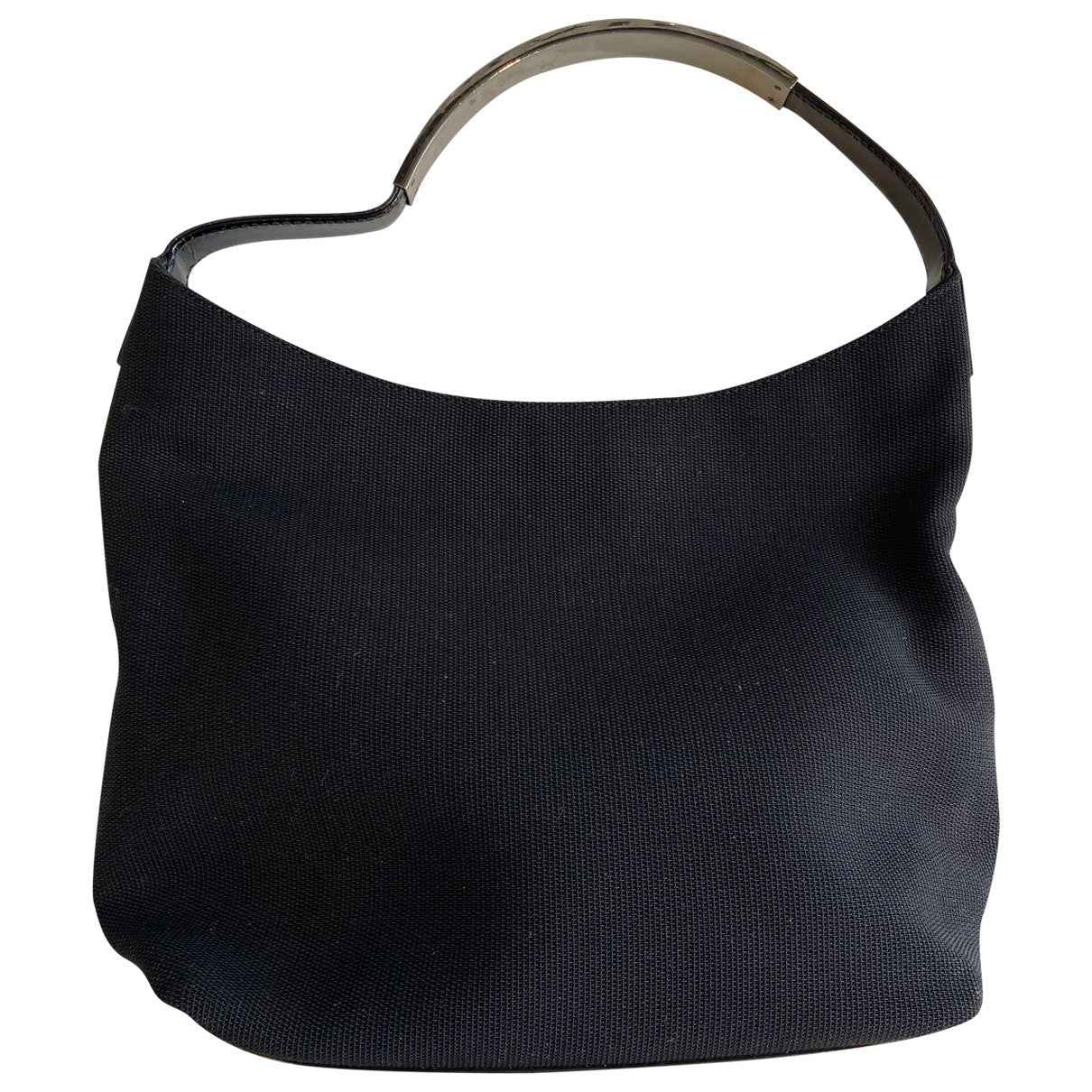 Gucci black polyester handbag
