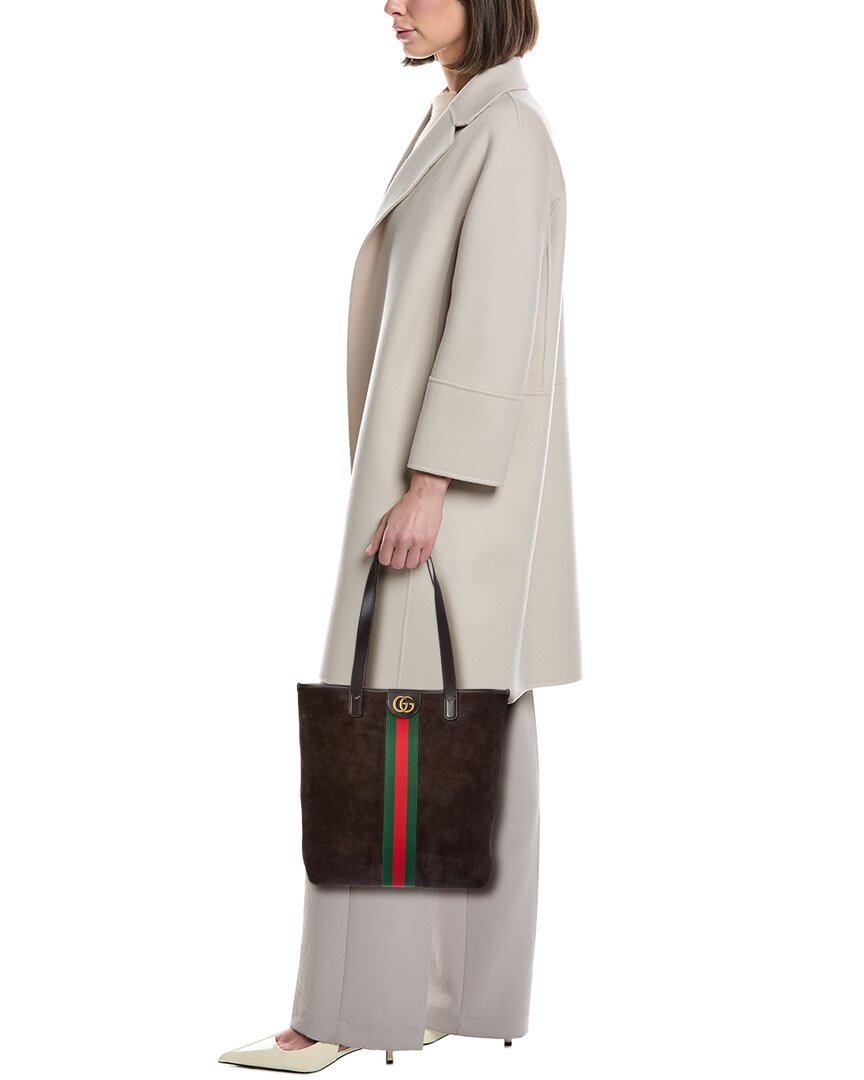Gucci Ophidia Medium Suede Tote