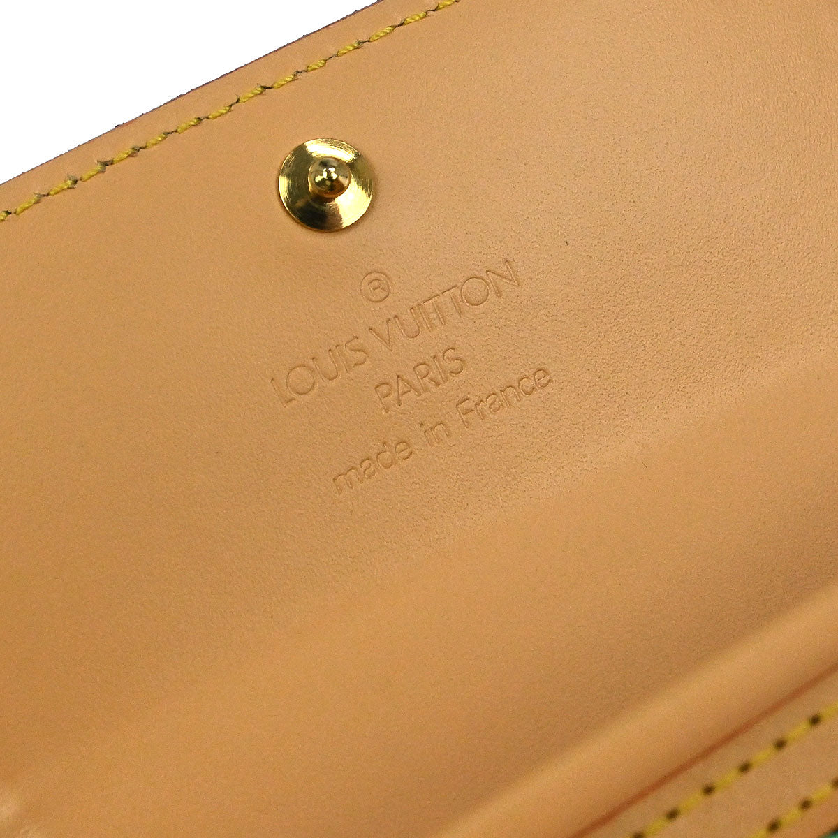 Louis Vuitton 2004 Black Multicolor Porte Monnaie Plat Wallet